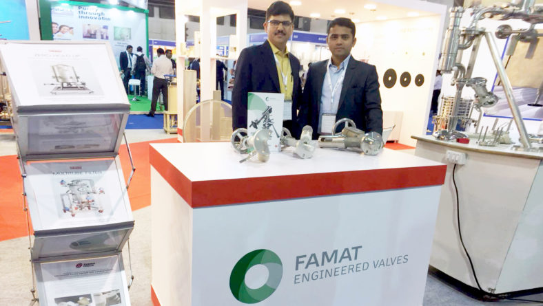 FAMAT team at ChemProTech India 2018